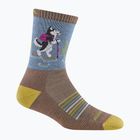 Calze da donna Darn Tough Critter Club Micro Crew Cushion colore corteccia