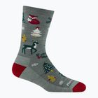 Calze da donna Darn Tough Yuletide Wild Crew Lightweight with Cushion balsam