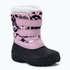 Stivali da neve per bambini Reima Konkari grigio rosa