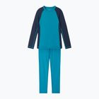 Set di biancheria termica per bambini Reima Taitoa aquatic blue