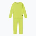 Set di biancheria termica per bambini Reima Lani bright lime