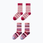Calze per bambini Reima Parit 2 pack rose blush