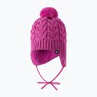 Berretto invernale da bambino Reima Paljakka fucshia