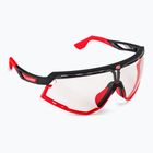 Occhiali da sole Rudy Project Defender nero opaco/rosso/impactx fotocromatico 2 rosso