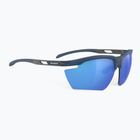Occhiali da sole Rudy Project Magnus blu navy opaco/multilaser blu