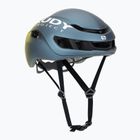 Casco da ciclismo Rudy Project Nytron blue avio/apple green metal matte