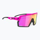 Occhiali da sole Rudy Project Kelion rosa fluo opaco/multilaser sunset