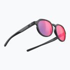 Occhiali da sole Rudy Project Glamshady nero lucido/polar 3fx hdr multilaser rosso