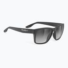 Occhiali da sole Rudy Project Spinhawk Edge nero opaco/nero fumo deg