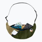 Ticket To The Moon Borsa a tracolla Upcycled Sling verde militare/marrone