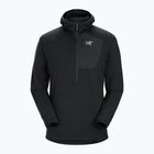 Felpa da trekking Arc'teryx Delta 1/2 Zip Hoody uomo nero