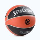Spalding Euroleague TF-1000 Legacy 2021 basket arancione / nero dimensioni 7