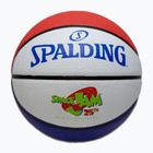 Pallone da basket Spalding Space Jam Tune white/red/blue taglia 7