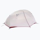 Tenda da trekking per 2 persone Naturehike Star River 2 grigio chiaro/rosso
