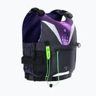 Gilet di sicurezza da donna Aztron N-SV 3.0 Nylon nero/viola radiante