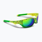 Occhiali da sole per bambini Aztron Shine spark lime/wayve/polarized green/yellow mir/grey