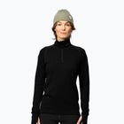 Felpa termica donna Devold Expedition Merino 235 Zip Neck black