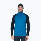 Felpa termica uomo Devold Duo Active Merino 205 Zip Neck blue/ink