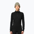 Felpa termica donna Devold Duo Active Merino 205 Zip Neck black