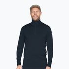 Felpa termica uomo Devold Breeze Plus Merino 200 Zip Neck ink