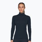 Felpa termica donna Devold Adventure Merino 190 High Neck ink