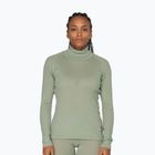 Felpa termica donna Devold Adventure Merino 190 High Neck fog