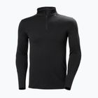 Felpa termica uomo Helly Hansen Lifa Merino Midweight 1/2 Zip black