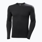 Helly Hansen Lifa Merino Midweight Crew termico a maniche lunghe da uomo nero