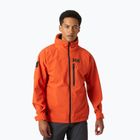 Giacca da vela da uomo Helly Hansen HP Racing Hooded patrol arancione