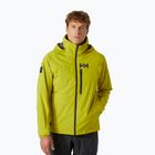 Giacca da vela da uomo Helly Hansen Hp Racing Lifaloft Hooded muschio brillante