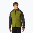 Giacca da vela da uomo Helly Hansen Arctic Ocean Hybrid Insulator verde oliva