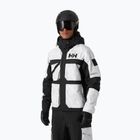 Giacca da sci da uomo Helly Hansen Ullr D Heritage Short grey fog snow camo aop