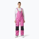 Pantaloni da vela Helly Hansen da donna Pier 4.0 Bib meta rosa