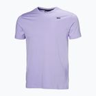 Maglietta Helly Hansen Core Graphic T 2.0 da uomo color lavanda brillante