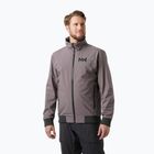 Giacca da vela Helly Hansen HP Racing Lifaloft Bomber uomo grigio passero