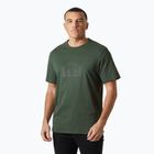 Maglietta Helly Hansen Box T 2.0 uomo verde giungla