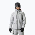 Giacca da sci da uomo Helly Hansen Garibaldi 2.0 grigio/melange