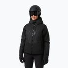 Giacca da sci da donna Helly Hansen Valdisere 3.0 black embossed stripes