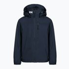 Giacca da vela per bambini Helly Hansen Crew Hooded Jr 41813 navy