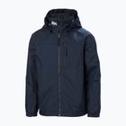 Giacca da vela per bambini Helly Hansen Crew Hooded Jr 41813 navy