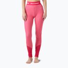 Pantaloni termici da donna Helly Hansen Lifa Merino Midweight hot pink