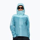 Giacca antipioggia da donna NORRONA Falketind Dri1 brittany blue/aqua haze