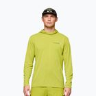 Felpa trekking da uomo NORRONA Femund Tech Hood golden lime