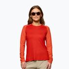 Maglia a maniche lunghe da trekking da donna NORRONA Femund PureUll LS aura orange/paprika
