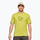 Maglietta da uomo NORRONA Cotton Viking golden lime