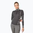 Felpa termica donna KARI TRAA Smekker Half Zip black