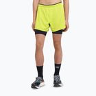 Pantaloncini da corsa Ciele Athletics DLY 5" Long Brief verde lime da uomo