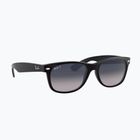 Occhiali da sole Ray-Ban New Wayfarer Classic black matte/blue gradient