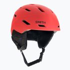 Smith Mission casco da sci rosso opaco