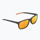 Occhiali da sole da uomo Under Armour 0005/S S3 nero opaco oro/rosso multistrato